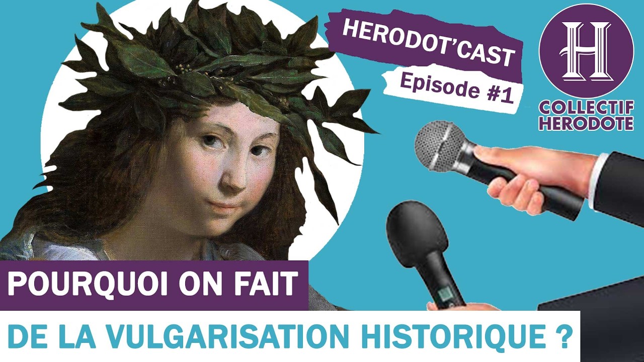 You are currently viewing Hérodot&rsquo;cast, le podcast du Collectif Hérodote ! Qu&rsquo;est-ce que la vulgarisation ?